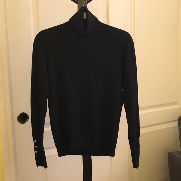 zara black turtleneck